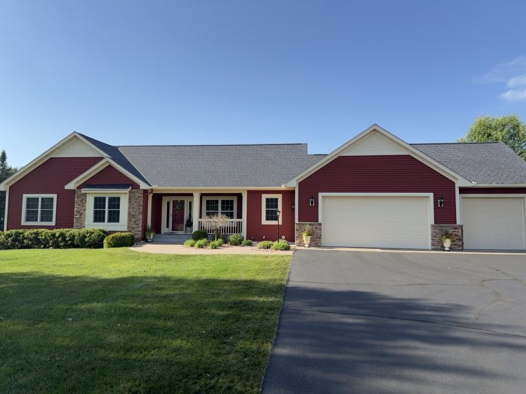 Asphalt shingle roof replacement ranch home — Becker Roofing WI