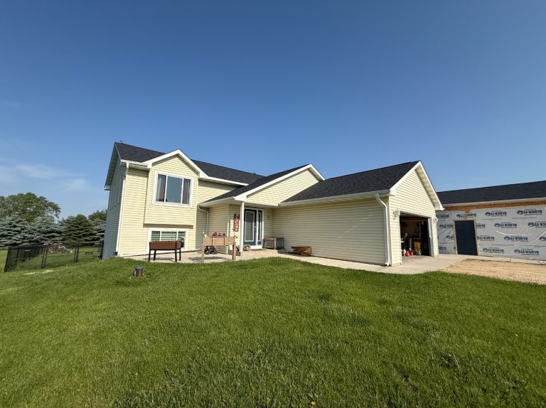 Completed roof and siding replacement — Becker Roofing New Richmond WI
